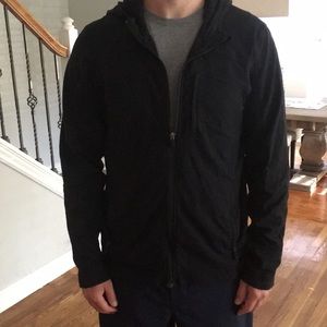 Lululemon black zip up hoodie